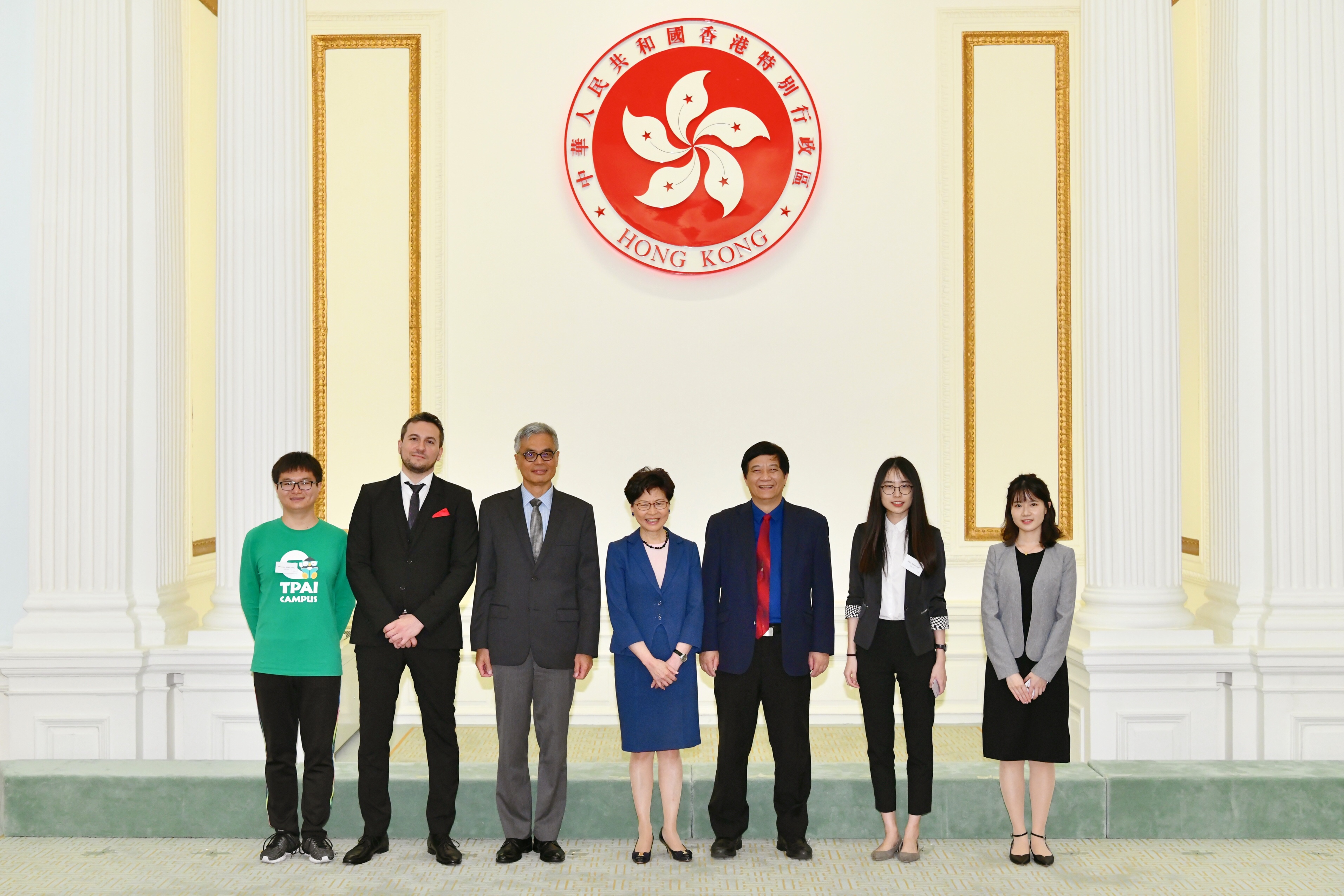 梨享创始人Alan出席香港特首午餐会